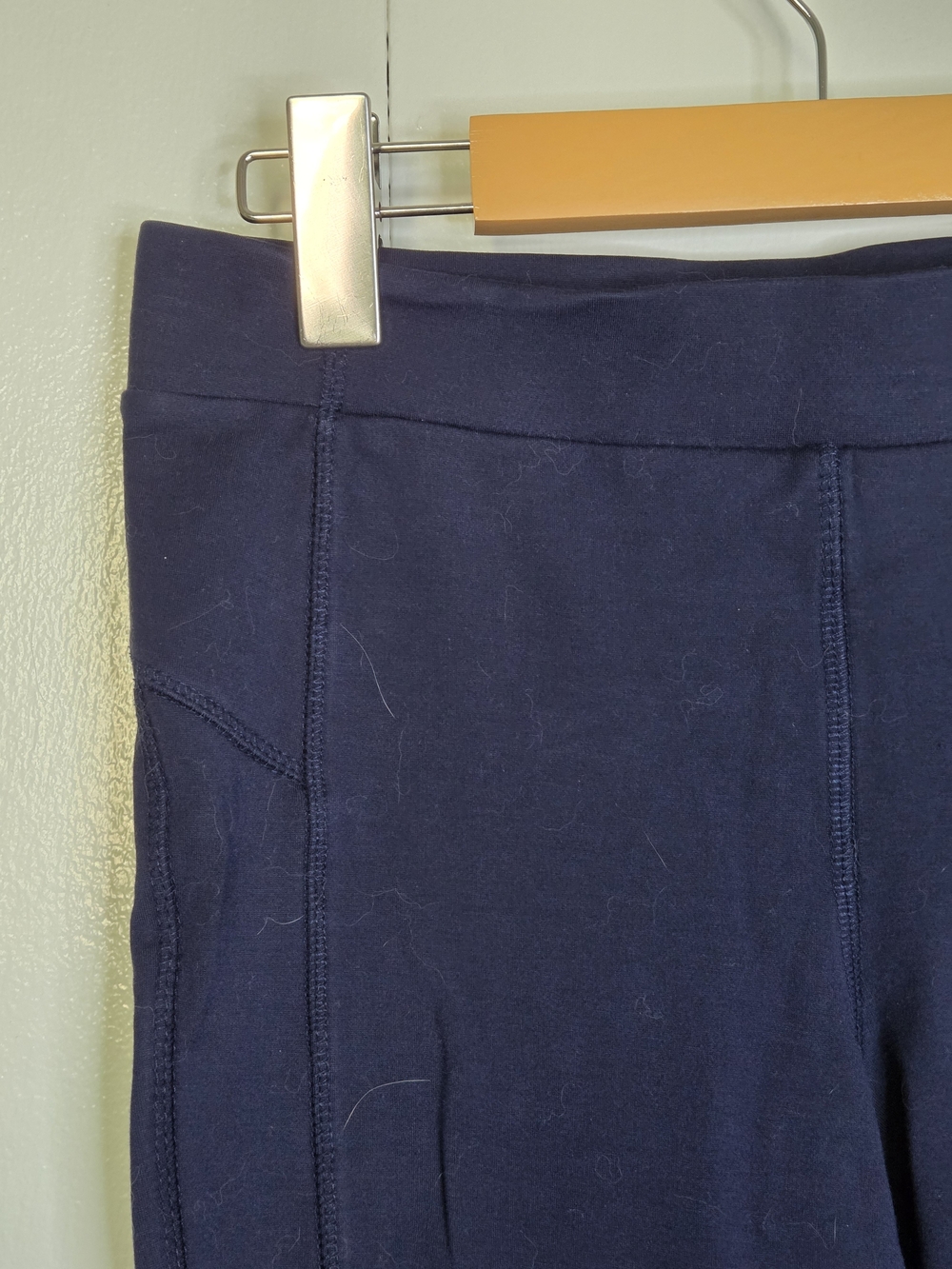 Trovare Women's M Dark Blue High-Rise Active Athletic Workout Leggings